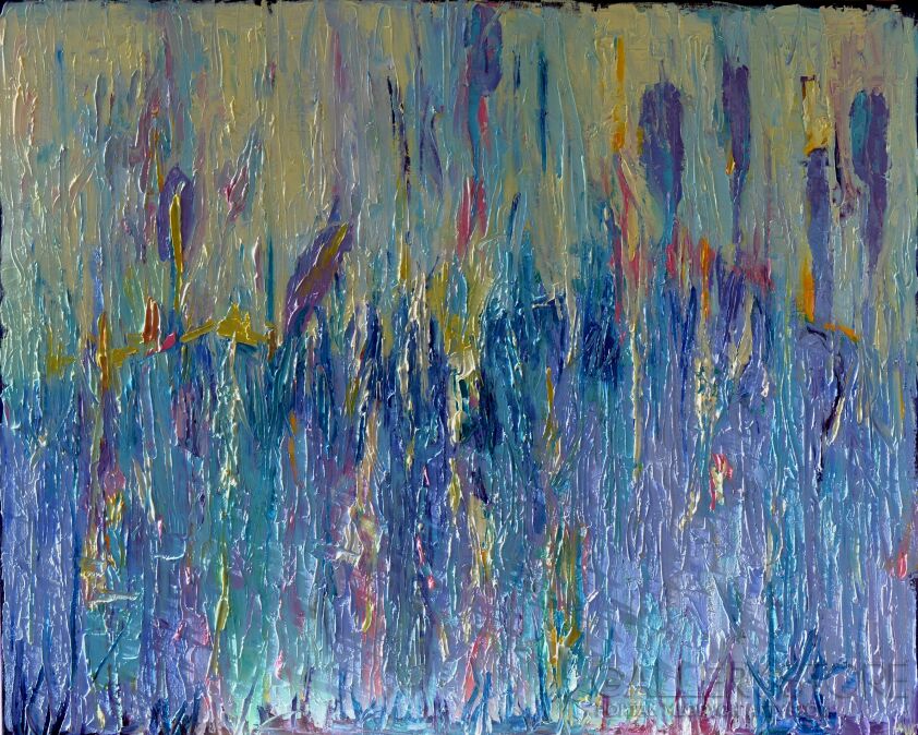 First235 Last235-Abstrakcja pastelowa I-Olej
