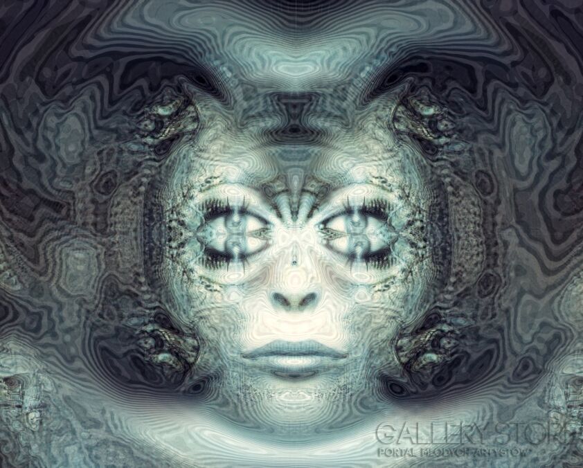 First26348 Last26348-A nighttime apparition-Technika mieszana