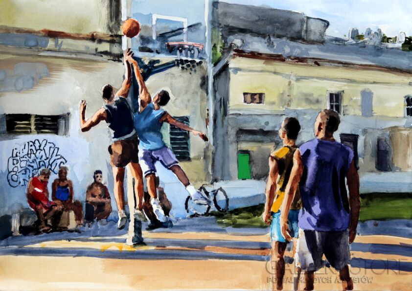 First29626 Last29626-Hoops in Havana-Akwarela