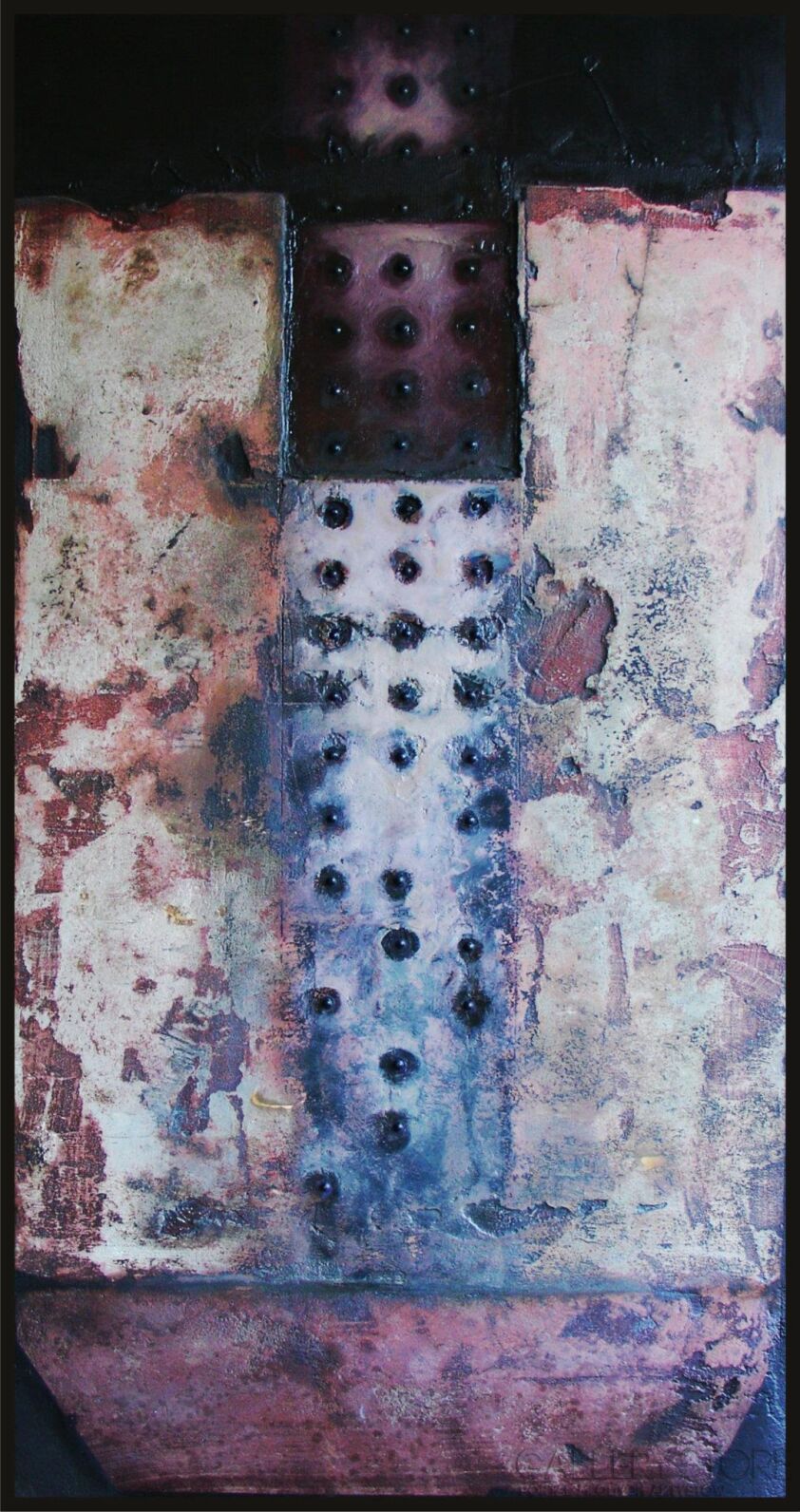 First29899 Last29899-Terracotta Purpura-Technika mieszana