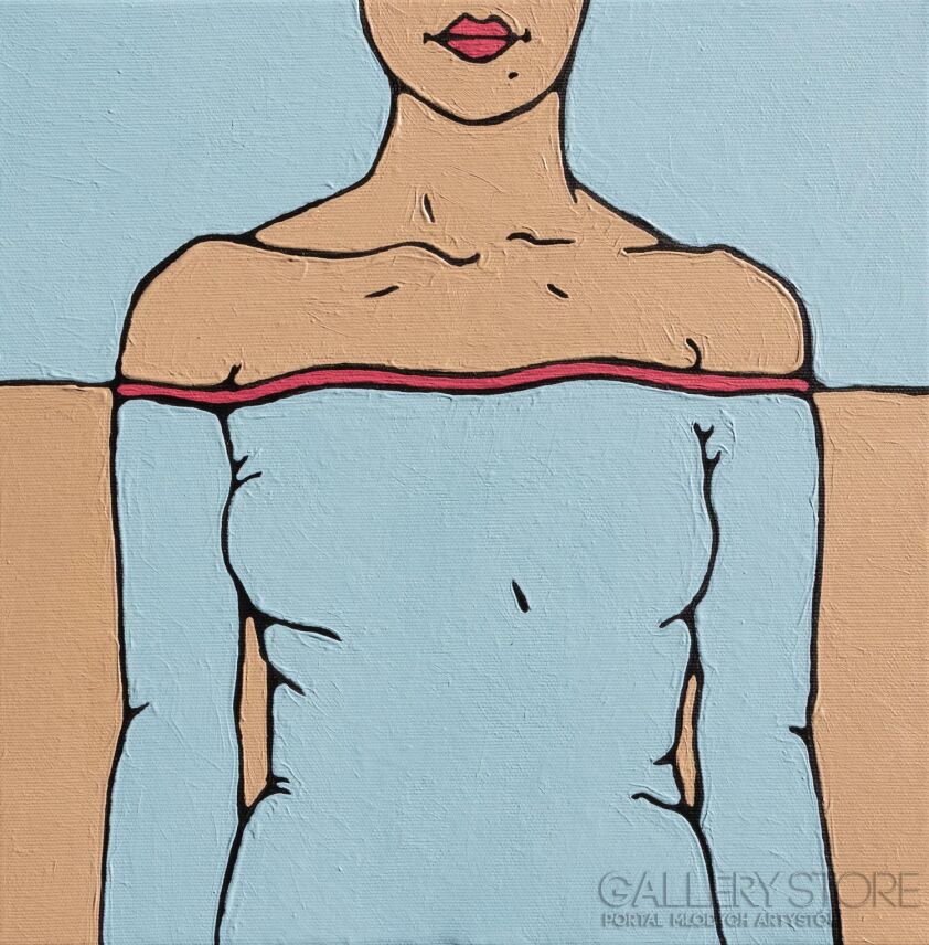 First30684 Last30684-Niebieski nr 31-Akryl