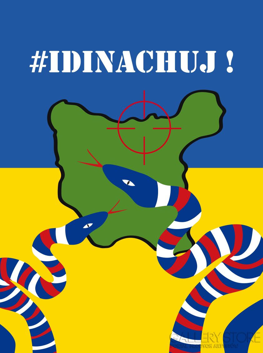 First38188 Last38188-"Gieroje z Wężowej Wyspy #IDINACHUJ!"  - Pomoc dla dzieci z Ukrainy-Plakaty