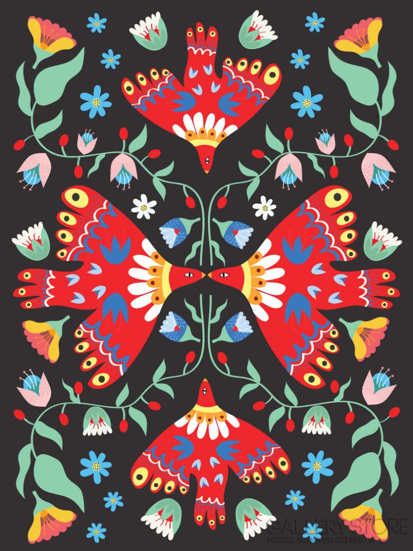 First34203 Last34203-Plakat Folk 4-Plakaty