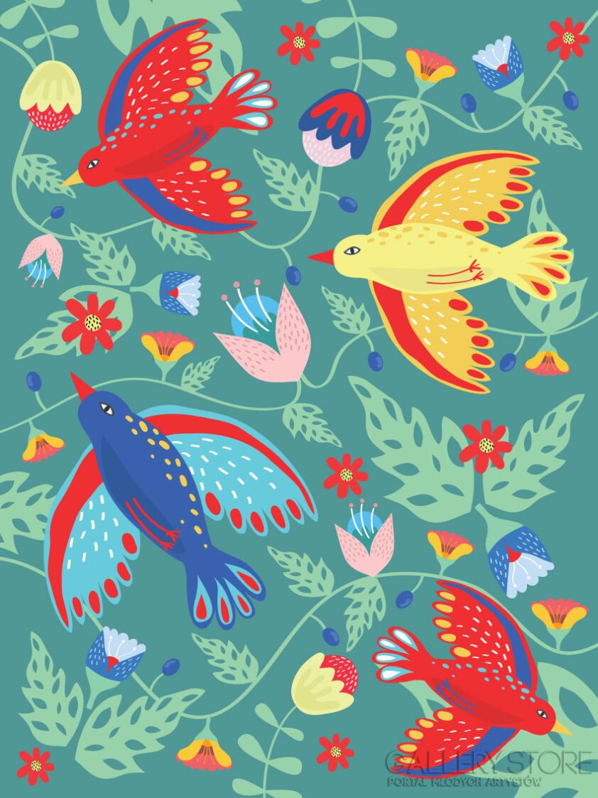 First34203 Last34203-Plakat Folk 5-Plakaty