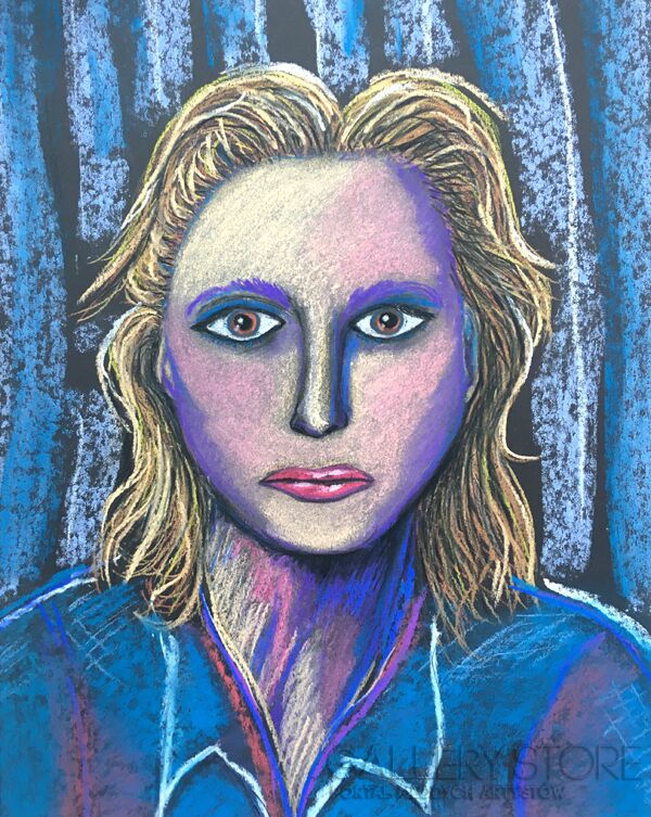 First34203 Last34203-Portret kobiety 2-Rysunek