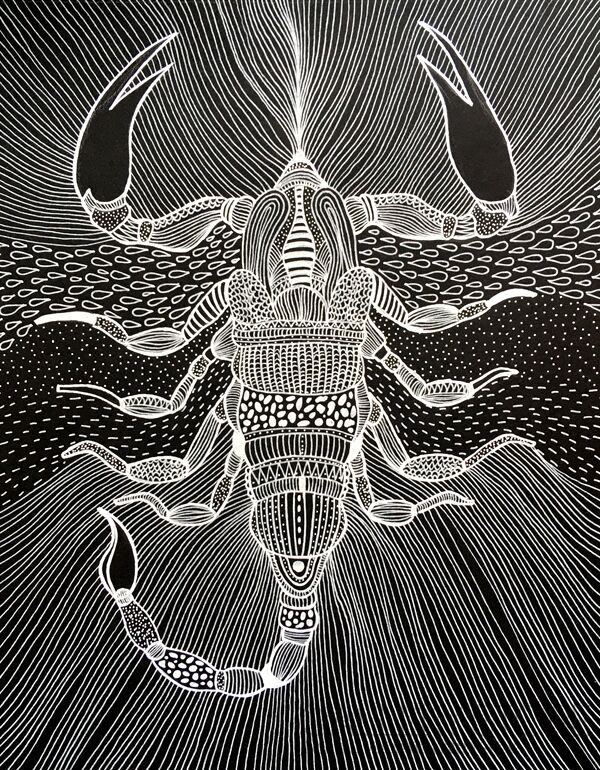 First34203 Last34203-Znaki zodiaku- Skorpion-Rysunek