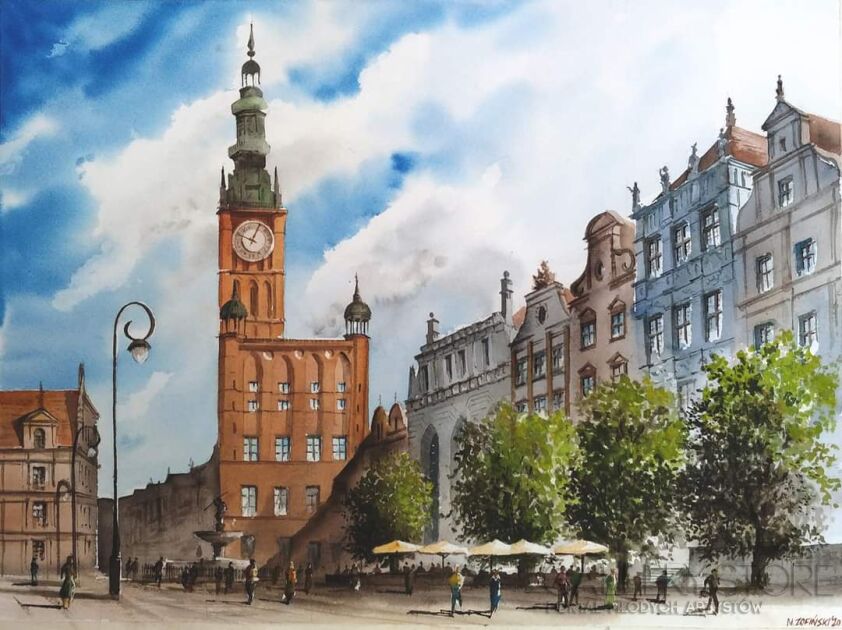 First31211 Last31211-Seria Najpiękniejsze Polskie Miasta : Gdańsk-Akwarela