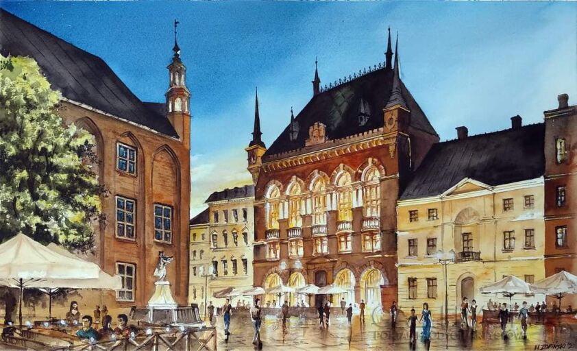 First31211 Last31211-Seria Najpiękniejsze Polskie Miasta : Toruń-Akwarela