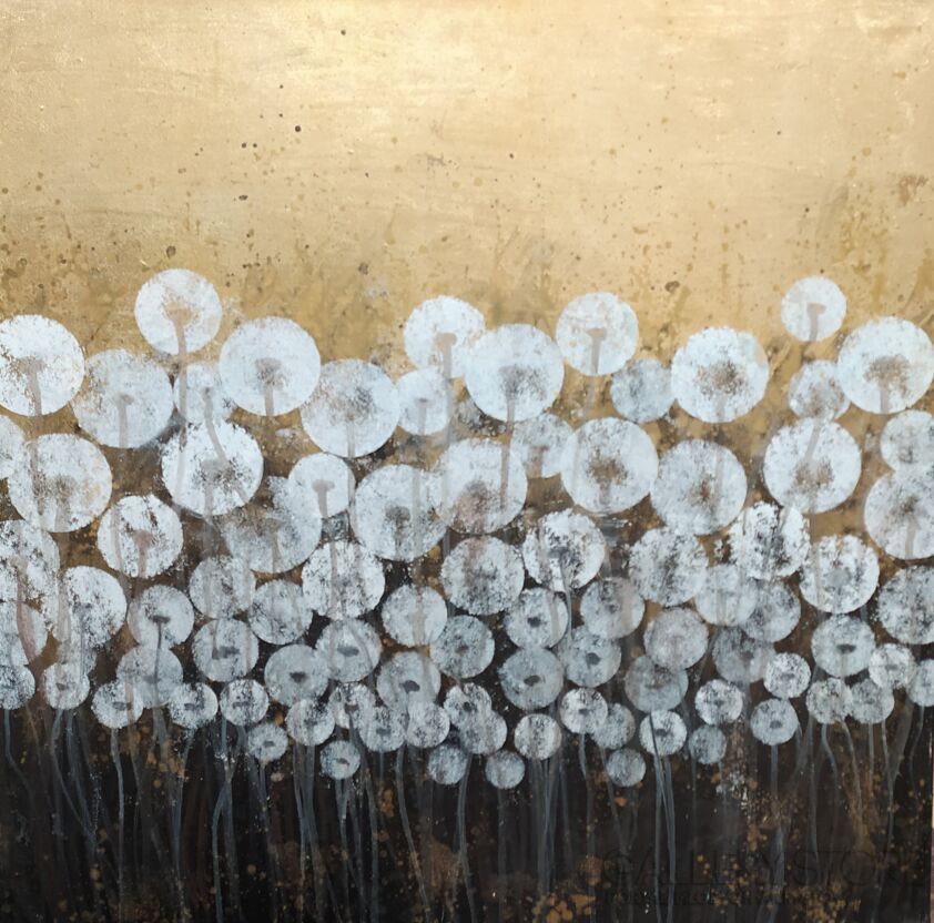 First28441 Last28441-Enchanted dandelions-Akryl