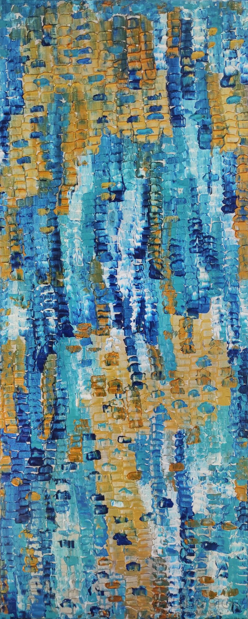 First28441 Last28441-Golden blue-Akryl