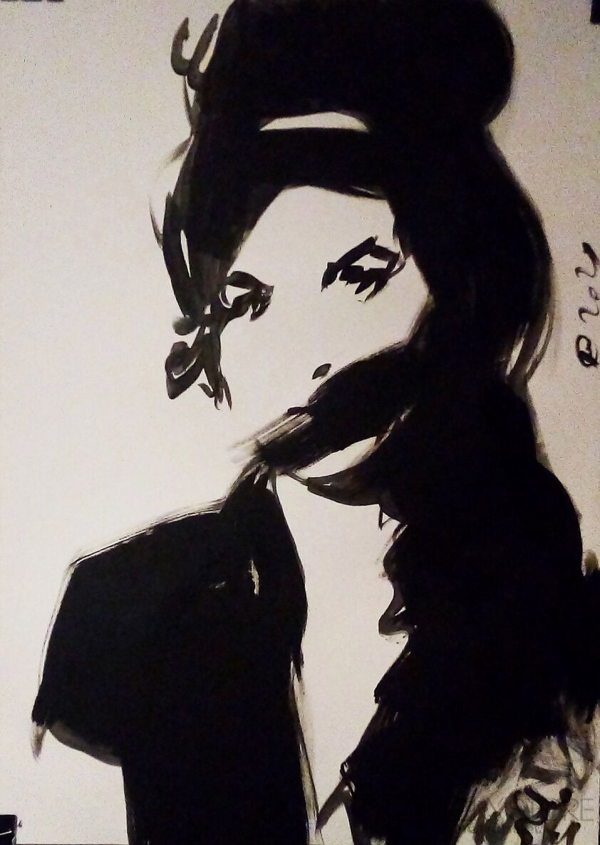 First32963 Last32963-Amy Winehouse-Akryl