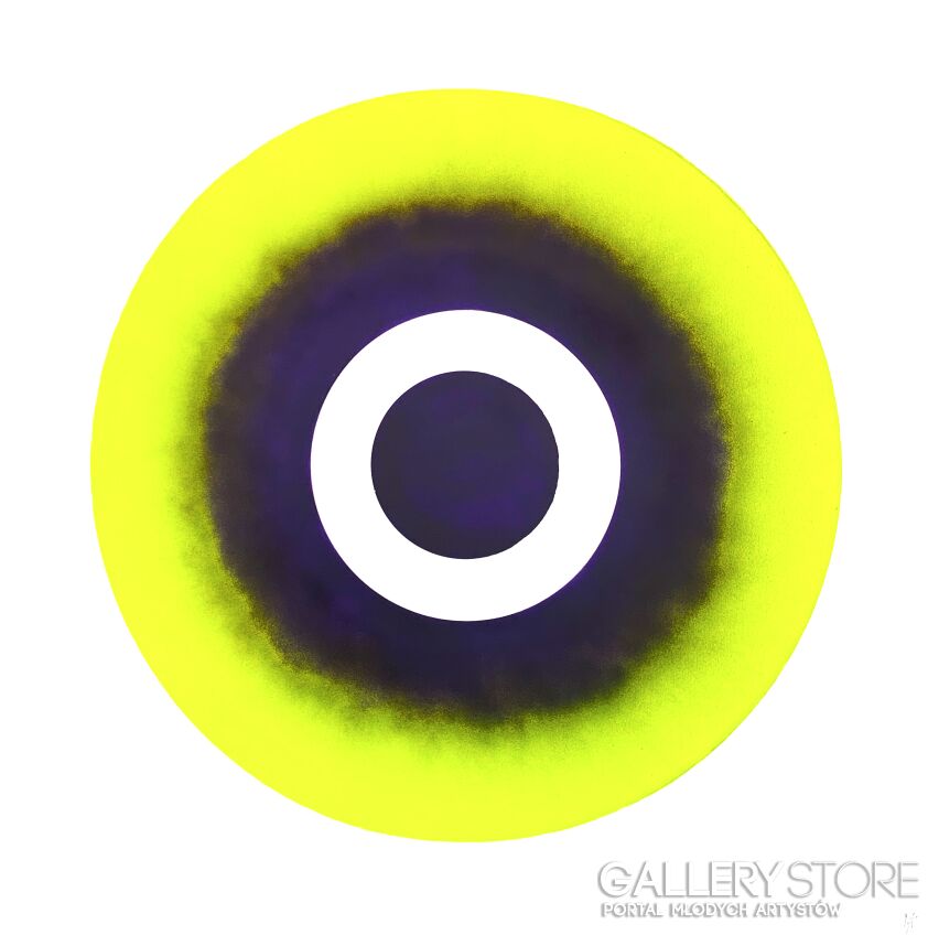 First37796 Last37796-Yellow Light Moon-Akryl
