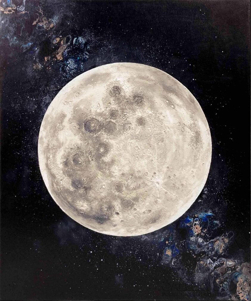 First37848 Last37848-TO THE MOON-Akryl