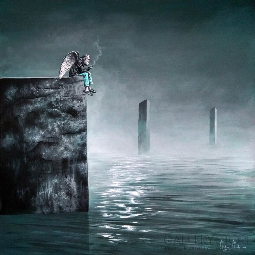 First29635 Last29635-Anioły są ludźmi giclee-Giclee