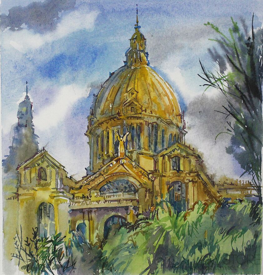 First34015 Last34015-Museu Nacional d’Art de Catalunya-Akwarela
