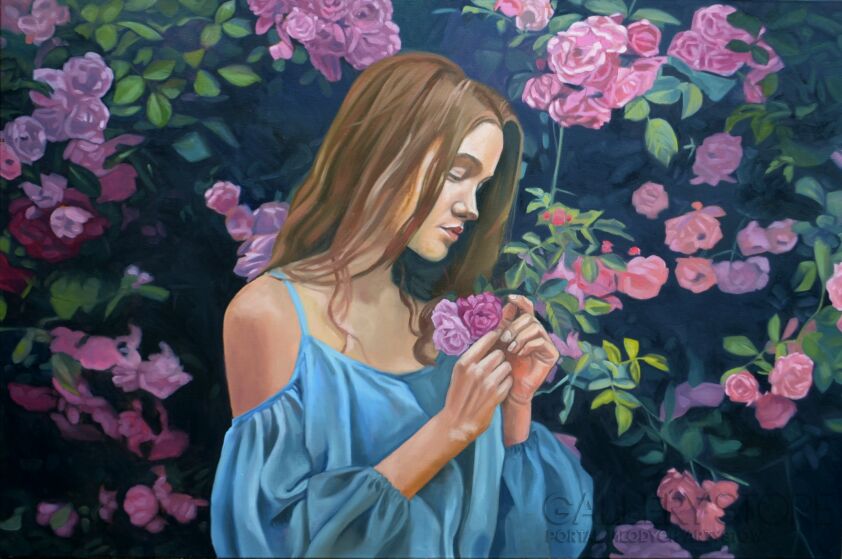 First27315 Last27315-Rose garden-Olej