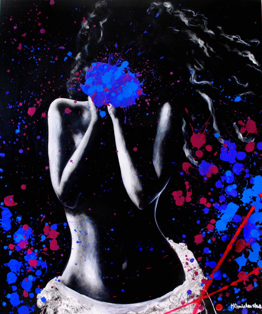 First30691 Last30691-Moonlight XV- wydruk artystyczny obrazu-Giclee