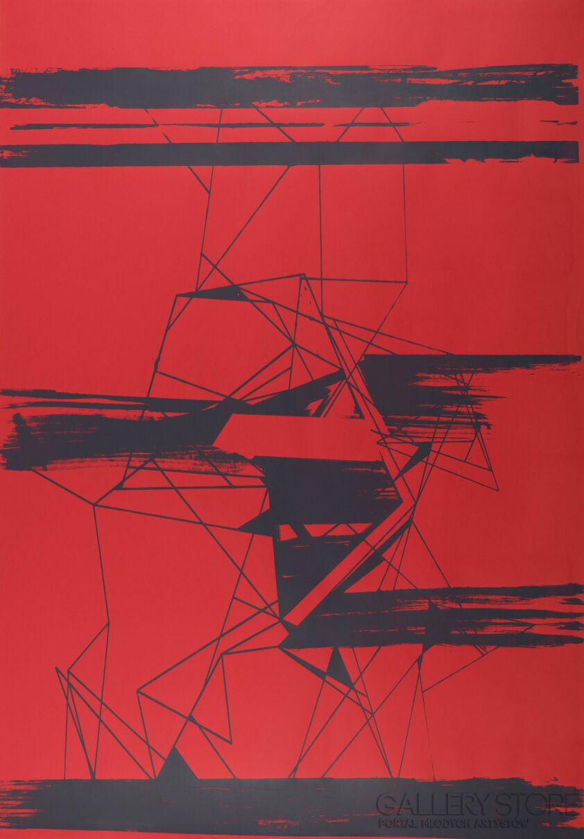 First27957 Last27957-Red is Red.-Plakaty