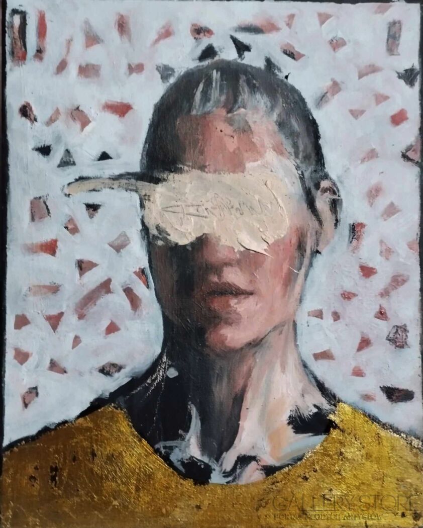First35009 Last35009-Portrait in white I-Olej