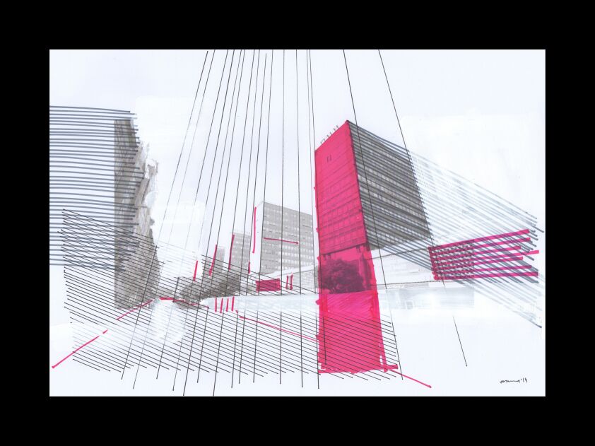 First48 Last48-deconstructing hometown /seria #Poznań_3-Rysunek