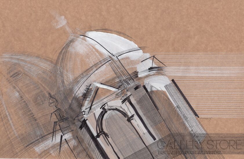 First48 Last48-Berlin drawing 2015_2-Technika mieszana