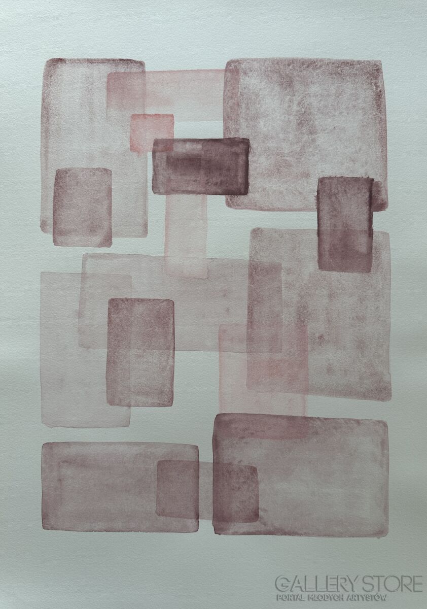 First38055 Last38055-PINK CUBES-Akwarela