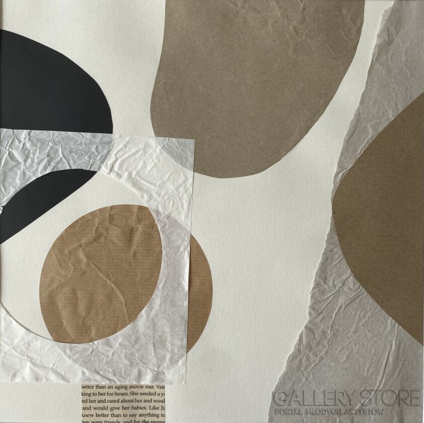 First38055 Last38055-SQUARE AND CIRCLE II-Technika mieszana