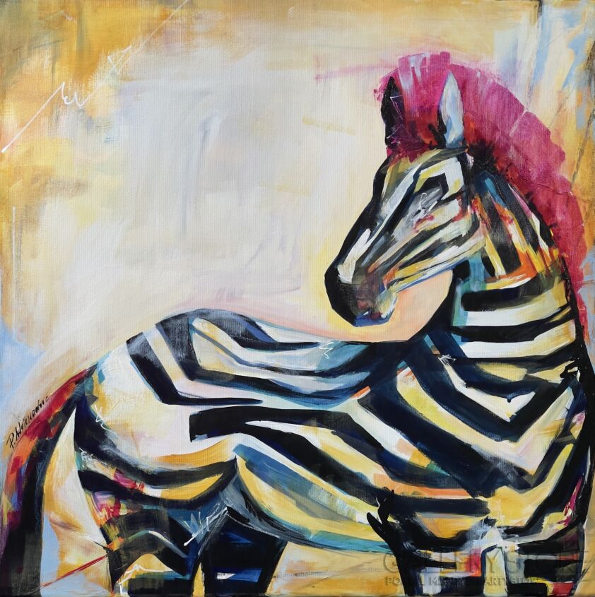First37394 Last37394-Fancy Zebra-Akryl