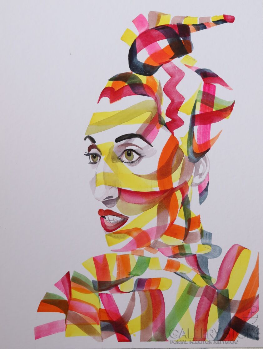 First31166 Last31166-Rossy de Palma-Akwarela