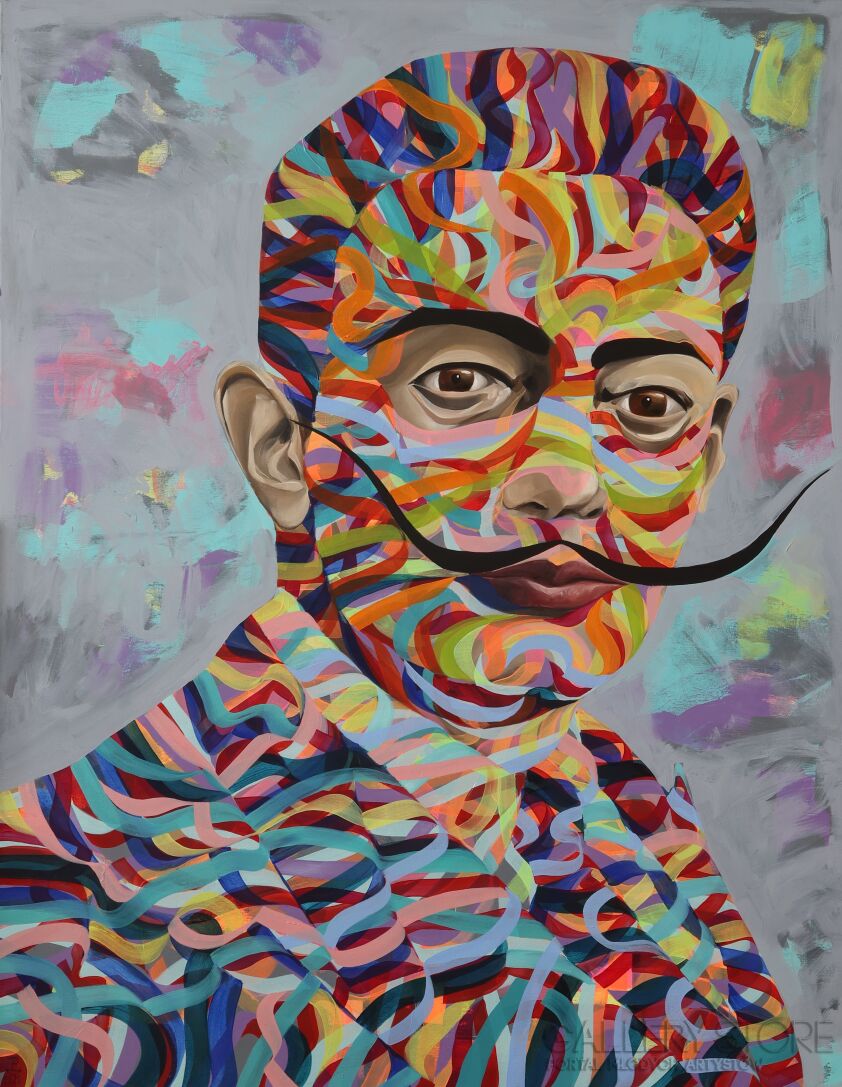 First31166 Last31166-Surrealistyczny Dali-Olej