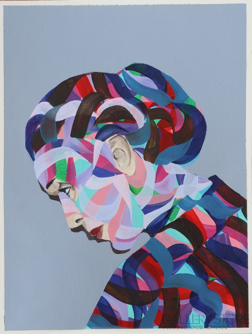 First31166 Last31166- " Z pamiętnika  Andy’ego, Martha Graham"-Olej