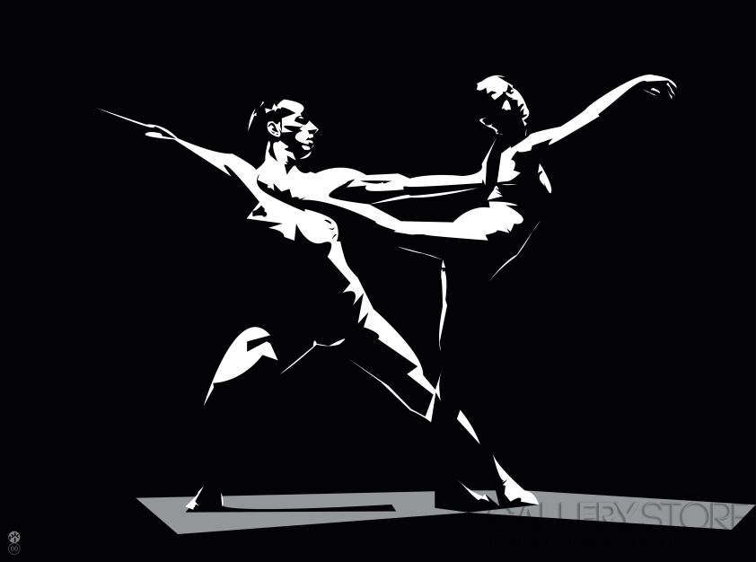 First30871 Last30871-BALLET 01-Giclee