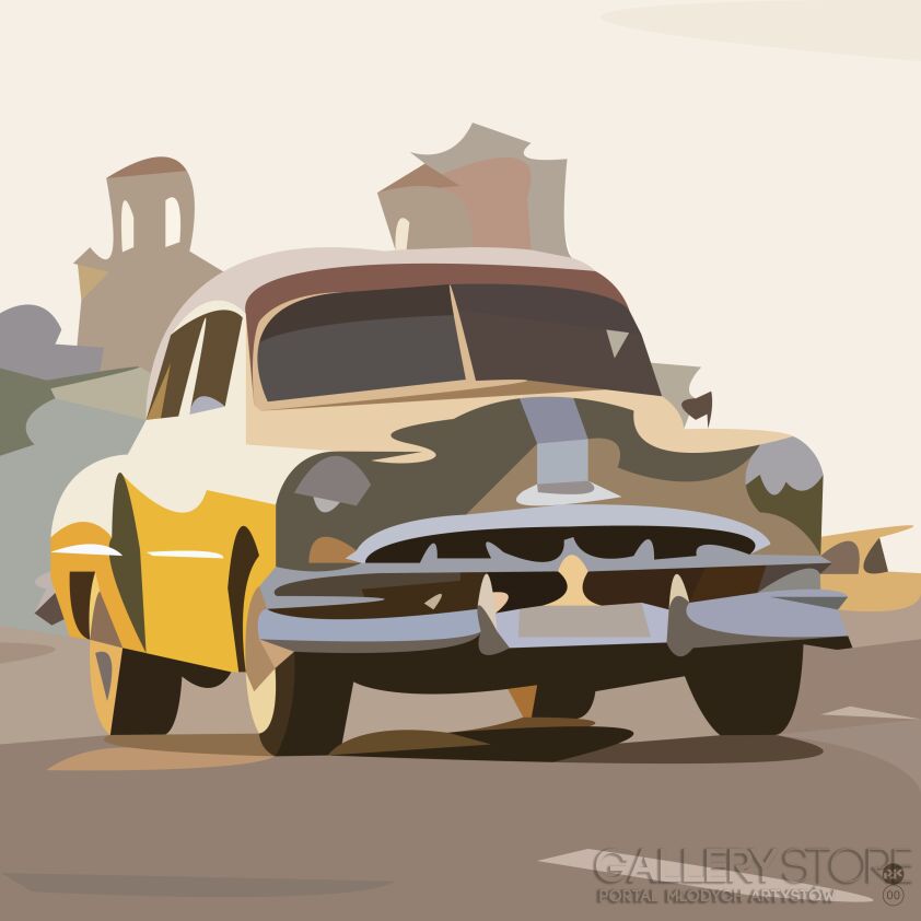 First30871 Last30871-CAR 16-Giclee