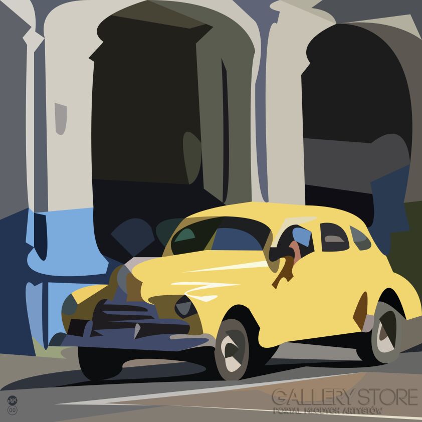 First30871 Last30871-CAR 20-Giclee