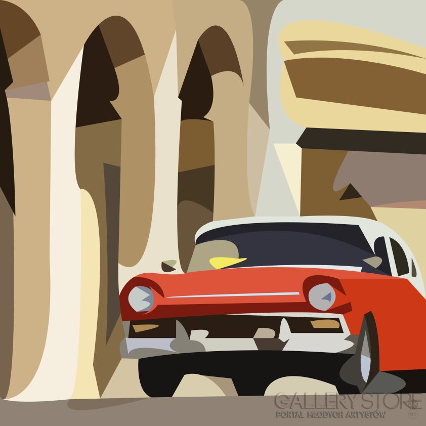First30871 Last30871-CAR 24-Giclee