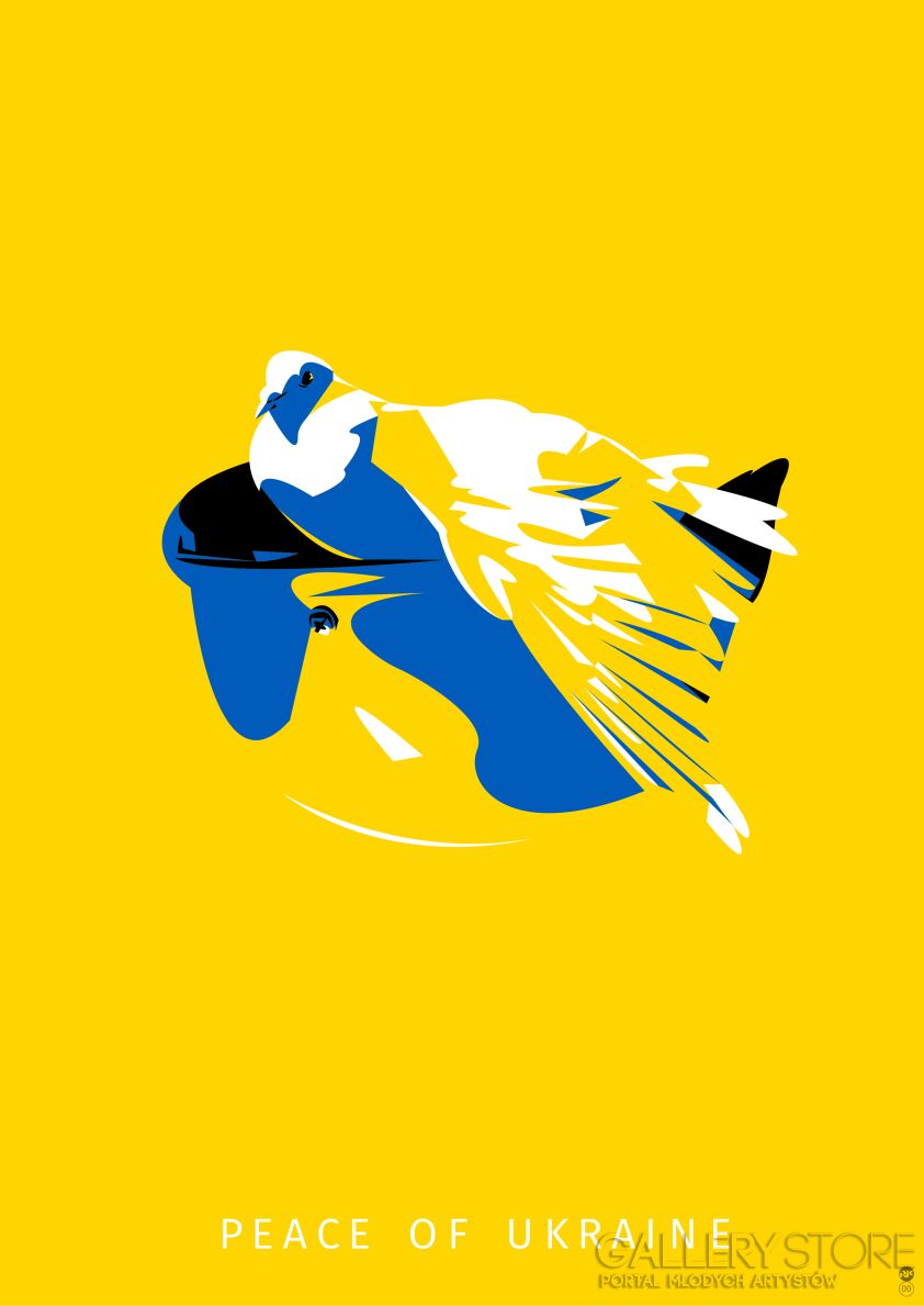 First30871 Last30871-PEACE OF UKRAINE POSTER-Giclee