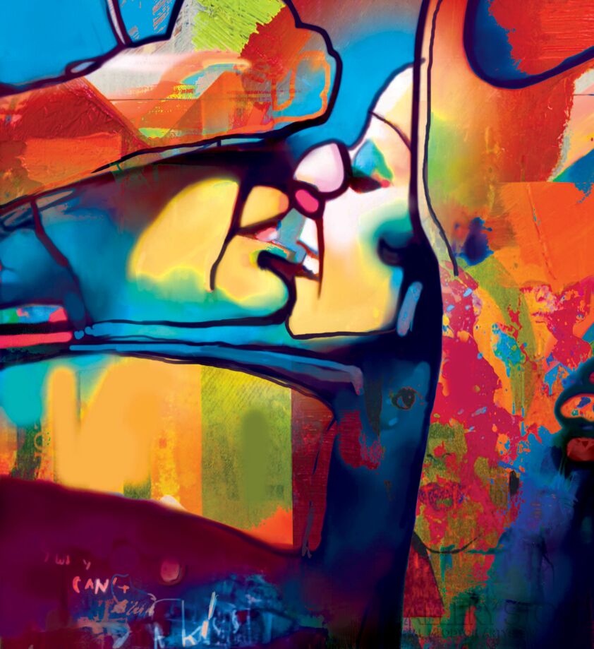 First31070 Last31070-A kiss II-Plakaty