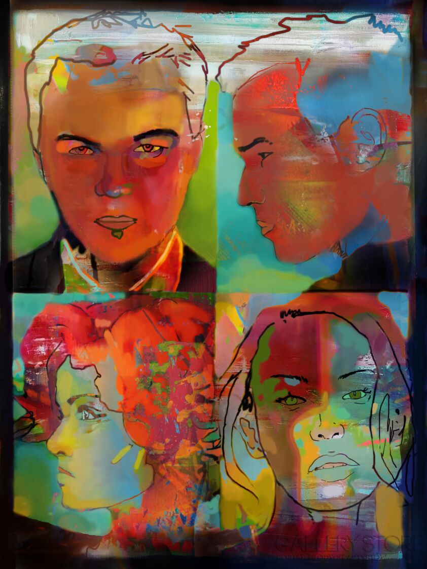 First31070 Last31070-Faces-Plakaty