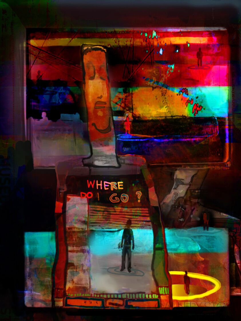 First31070 Last31070-Where do I go?-Plakaty