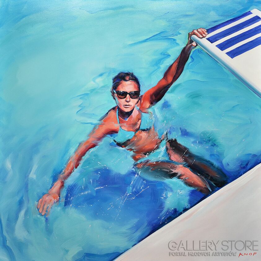 First28680 Last28680-Madame Ev ’03 z cyklu SWIMMING POOL-Olej