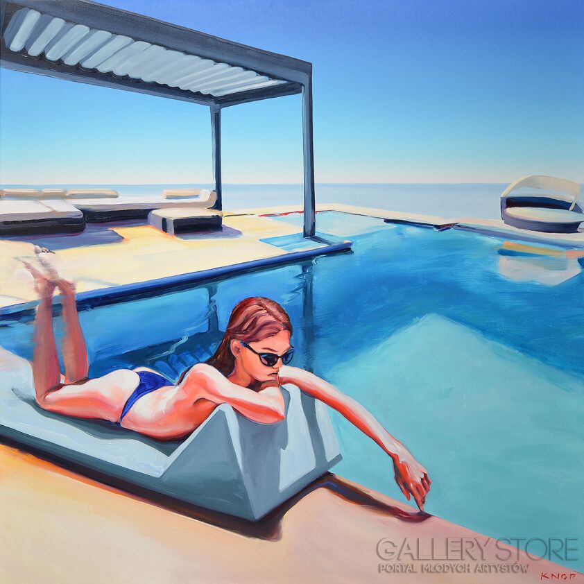 First28680 Last28680-Madame Ev ’06 z cyklu SWIMMING POOL-Olej