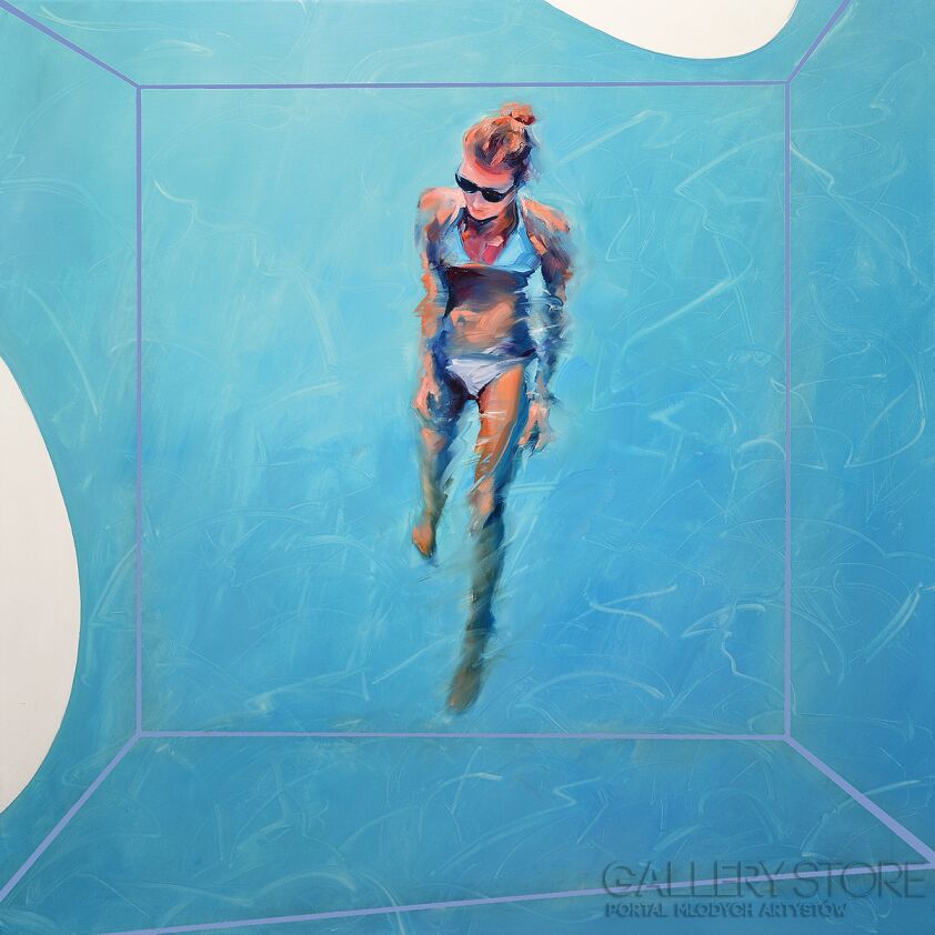 First28680 Last28680-Madame Ev ’07 z cyklu SWIMMING POOL-Olej