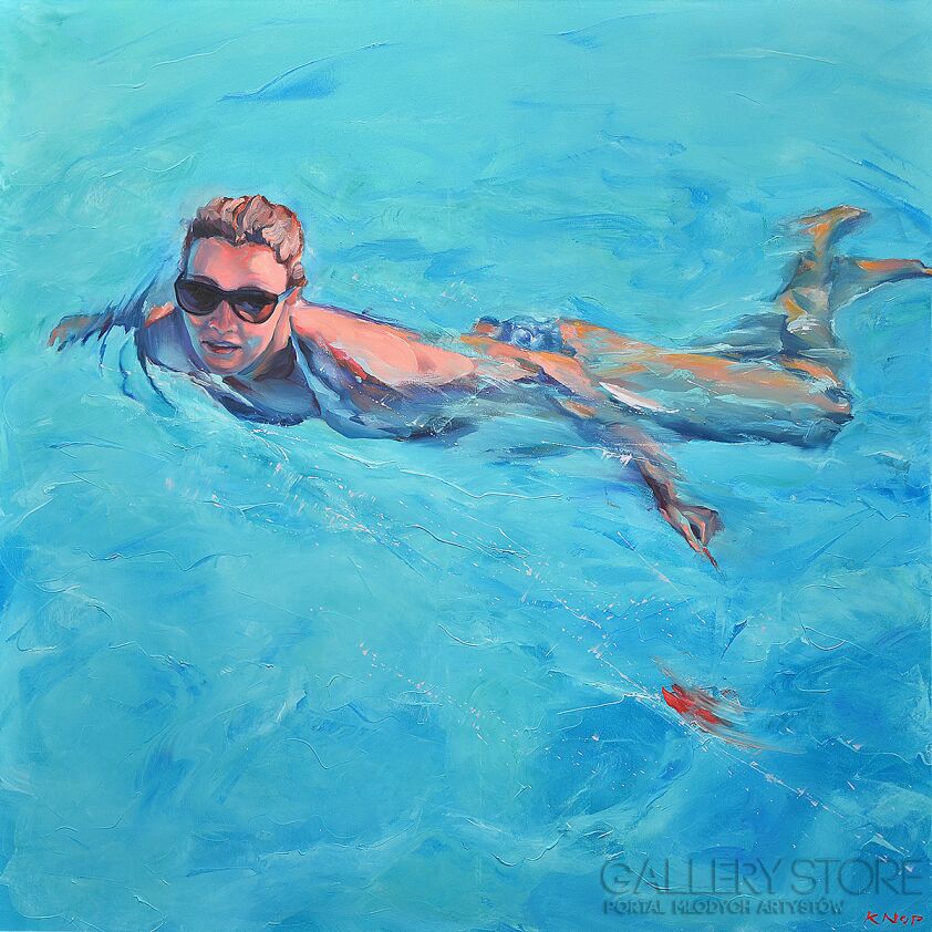 First28680 Last28680-Madame Ev ’09 z cyklu SWIMMING POOL-Olej