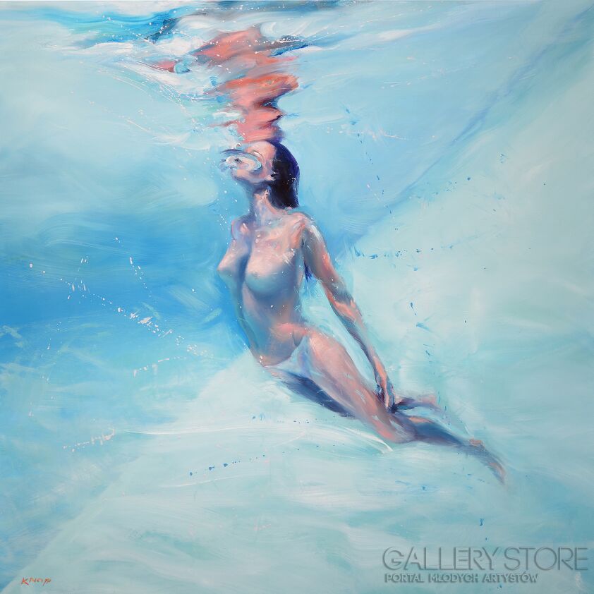 First28680 Last28680-Madame Lucy ’O4 z cyklu SWIMMING POOL-Olej