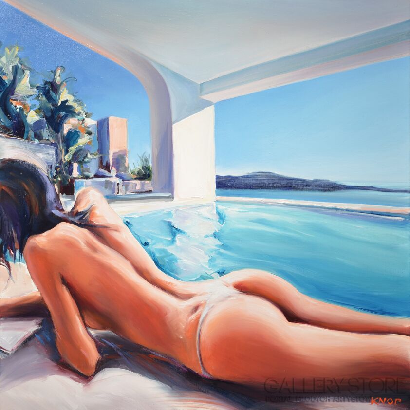 First28680 Last28680-Madame VAngel'06 z cyklu SWIMMING POOL-Olej