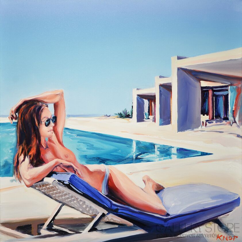 First28680 Last28680-Madame VAngel'07 z cyklu SWIMMING POOL-Olej