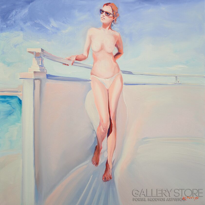 First28680 Last28680-Madame VAngel '12 z cyklu SWIMMING POOL-Olej