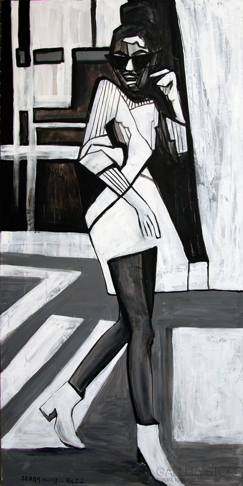 First31833 Last31833-Zebra Women - RK22-Akryl