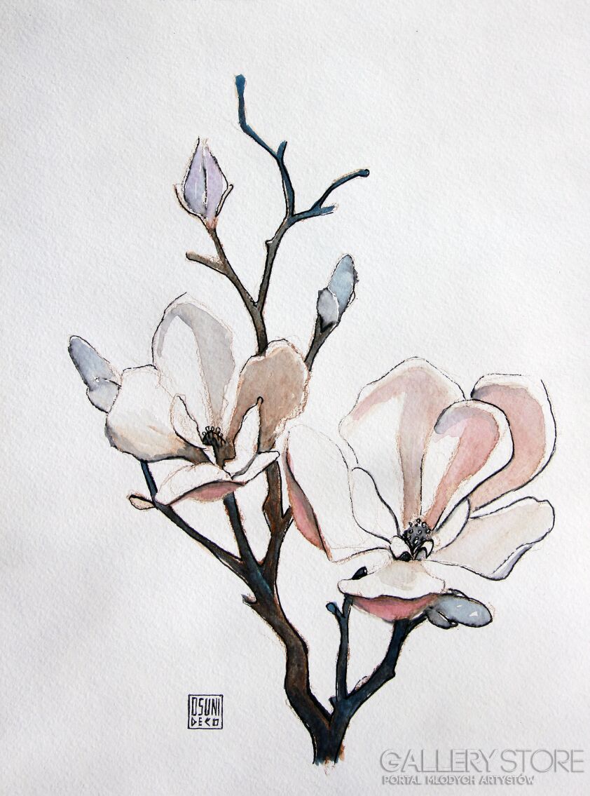 First34516 Last34516-Magnolia-Giclee