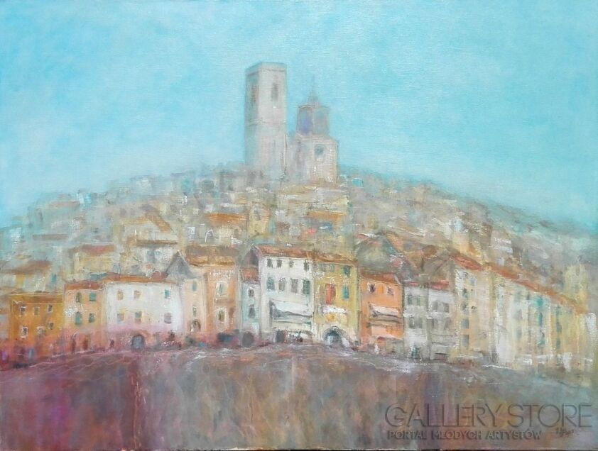 First33686 Last33686-"Saint Paul de Vence"-Olej